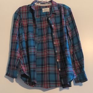 Green & red flannel